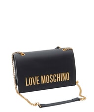 LOVE MOSCHINO BOLD LOVE Chain Torba na ramię Czarny - Torby damskie - 2