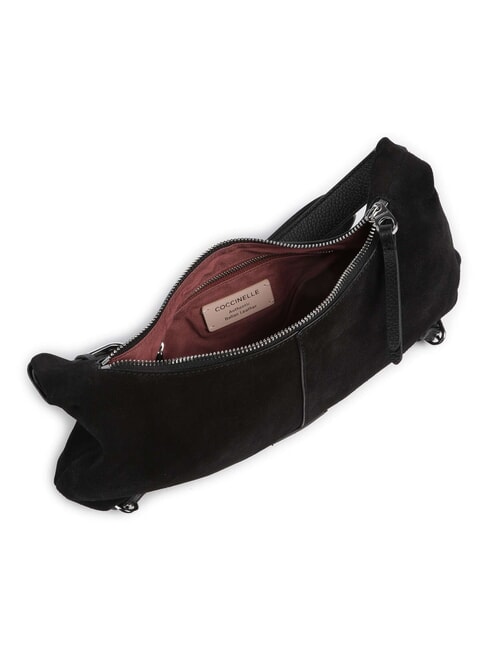 CAMPIONARIO - ABIGAIL SUEDE B Torba na ramię Czarny - Torby damskie