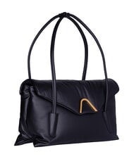 COCCINELLE CAMPIONARIO - CHESTER PUFFY SMOOTH Torba na ramię Czarny - Torby damskie - 2