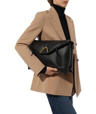 COCCINELLE CAMPIONARIO - CHESTER PUFFY SMOOTH Torba na ramię Czarny - Torby damskie - 4
