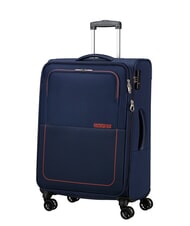 AMERICAN TOURISTER AIR WAVE W&oacute;zek średni, rozszerzalny granatowy/pomarańczowy - W&oacute;zki p&oacute;łsztywne - 3