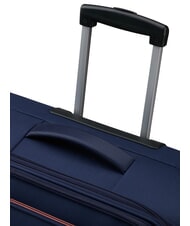 AMERICAN TOURISTER AIR WAVE W&oacute;zek średni, rozszerzalny granatowy/pomarańczowy - W&oacute;zki p&oacute;łsztywne - 7