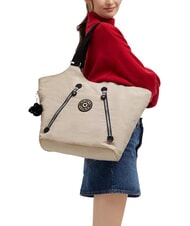 KIPLING NEW CICELY Torba na ramię powr&oacute;t do beżowego dziedzictwa - Torby damskie - 2