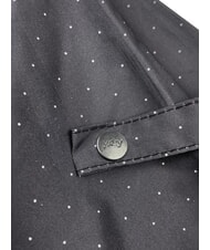 YDRY DANDY Automatycznie składany parasol ciemne czarne kropki - Parasole - 8