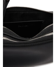 CALVIN KLEIN SIGNATURE LOGO STRAP Torba na aparat fotograficzny o podw&oacute;jnej funkcji czarny / błyszczący nikiel - Torby damskie - 5