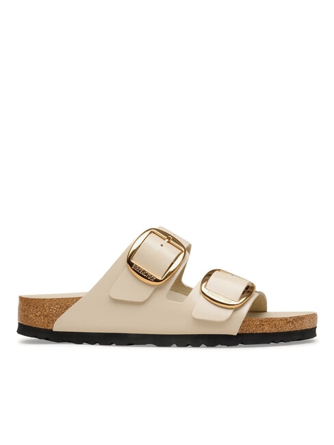 ARIZONA BIG BUCKLE  Sandały sk&oacute;rzane błyszcząca ostryga - Buty damskie