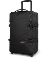 EASTPAK STRAPVERZ S Plecak kabinowy na k&oacute;łkach CZARNY - Bagaż podręczny - 4