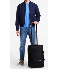 EASTPAK STRAPVERZ S Plecak kabinowy na k&oacute;łkach CZARNY - Bagaż podręczny - 5