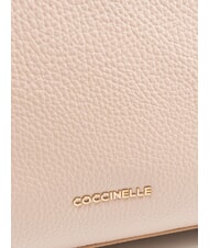 COCCINELLE MARINA Sk&oacute;rzana torba na zakupy rozeta - Torby damskie - 3