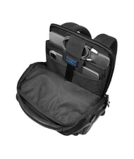 PIQUADRO CRONUS Plecak na laptopa 14" ze sk&oacute;ry Czarny - Plecaki na laptopa do pracy - 4