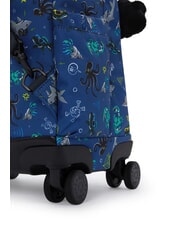 KIPLING NEW ZEA Plecak na k&oacute;łkach z uchwytem na laptopa podwodna impreza - Plecaki z w&oacute;zkiem - 3
