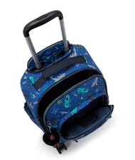 KIPLING NEW ZEA Plecak na k&oacute;łkach z uchwytem na laptopa podwodna impreza - Plecaki z w&oacute;zkiem - 4
