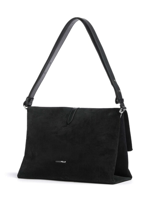 CAMPIONARIO - DORIAN SUEDE Torba na ramię Czarny - Torby damskie