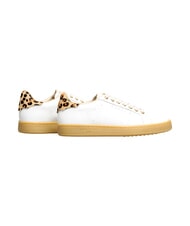 SERAFINI J CONNORS Adidasy biała lamparta miodowa podeszwa - Buty damskie - 5