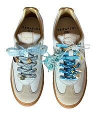 SERAFINI COURT Adidasy białe mleko złoto - Buty damskie - 5