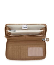 KIPLING MONEY WORLD Portfel zapinany na suwak wczesna opalenizna - Portfele damskie - 2