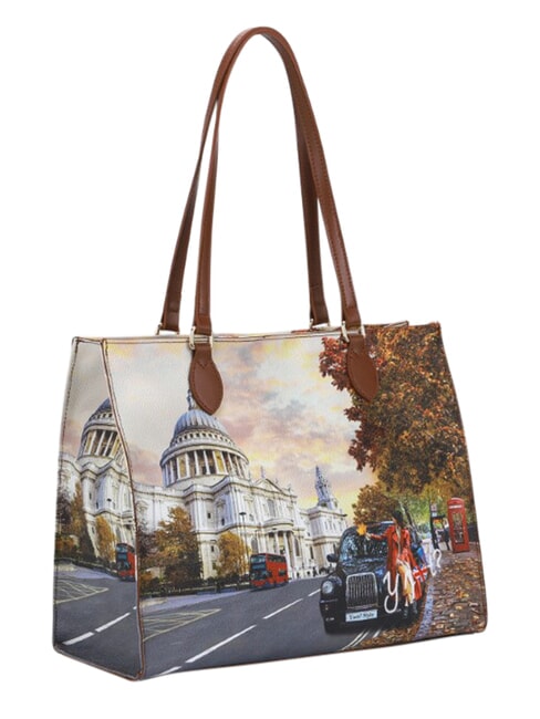 YESBAG L Torba na zakupy, torba na ramię Turysta z Londynu - Torby damskie