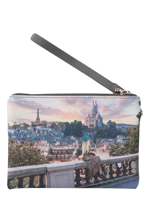 YESBAG Torebka kopert&oacute;wka z mankietem Paryż/serce - Portfele damskie