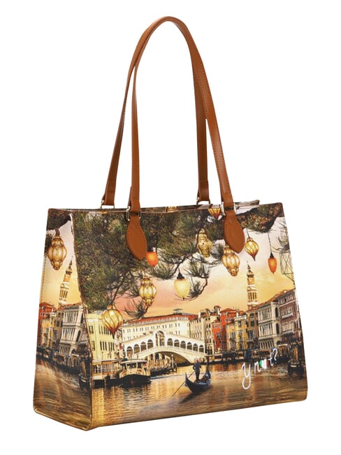 YESBAG L Torba na zakupy, torba na ramię Bożonarodzeniowa Wenecja - Torby damskie