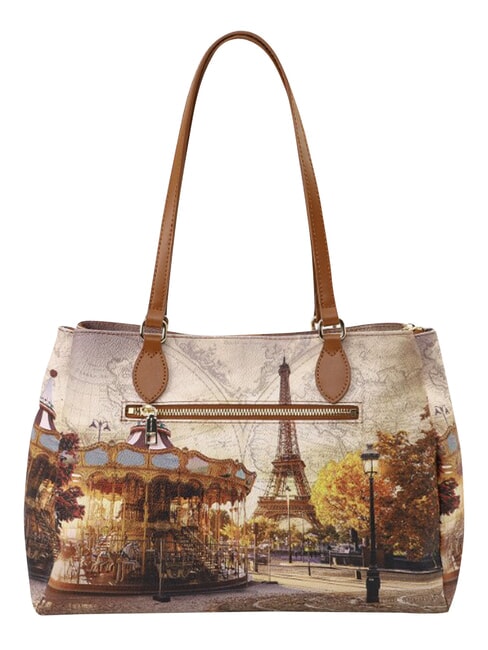 YESBAG Torba na ramię M zabawny Paryż - Torby damskie