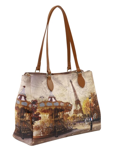YESBAG Torba na ramię M zabawny Paryż - Torby damskie
