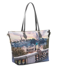 YNOT YESBAG L Torba na zakupy, torba na ramię Paryż/serce - Torby damskie - 2