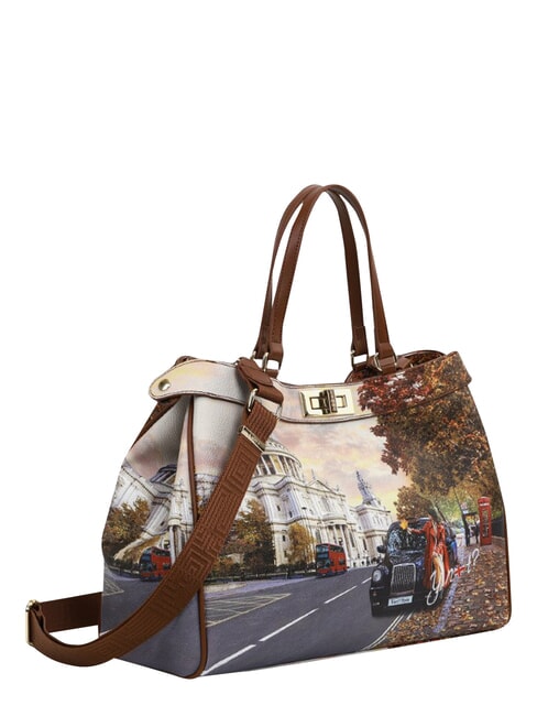 YESBAG Torba na ramię XL Turysta z Londynu - Torby damskie