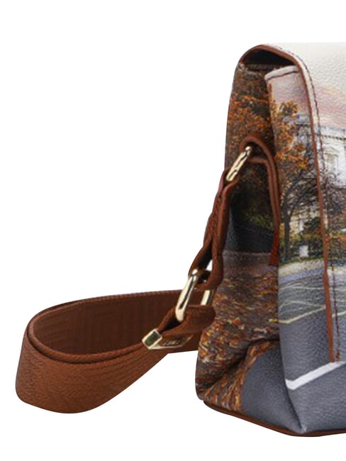 YESBAG Torba na ramię z klapką Turysta z Londynu - Torby damskie