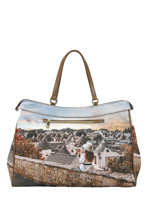 YESBAG Torba na ramię XL romantyczne trulli - Torby damskie