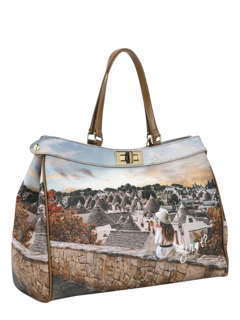 YESBAG Torba na ramię XL romantyczne trulli - Torby damskie