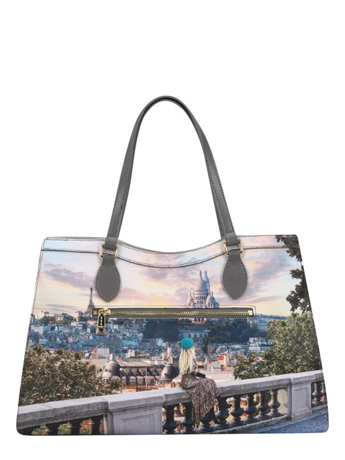 YESBAG Torba na ramię Paryż/serce - Torby damskie