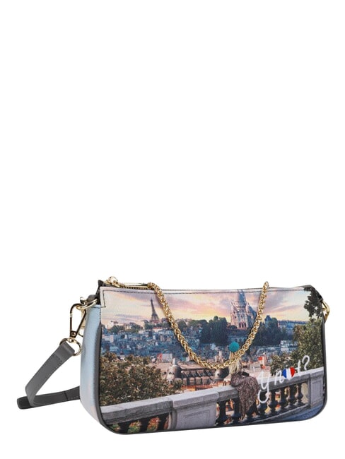 YESBAG Torba na ramię z paskiem na ramię Paryż/serce - Torby damskie