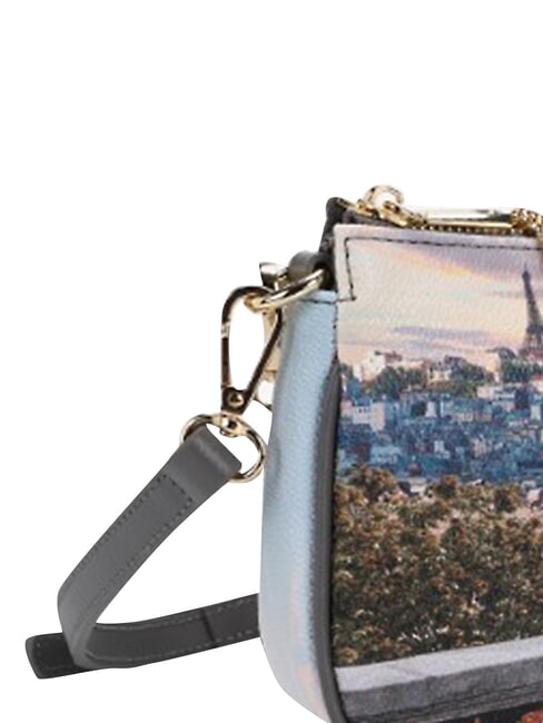 YESBAG Torba na ramię z paskiem na ramię Paryż/serce - Torby damskie