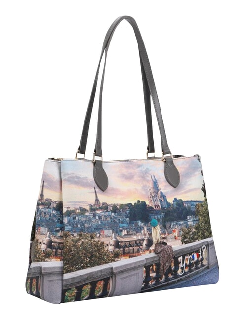 YESBAG Torba na ramię M Paryż/serce - Torby damskie