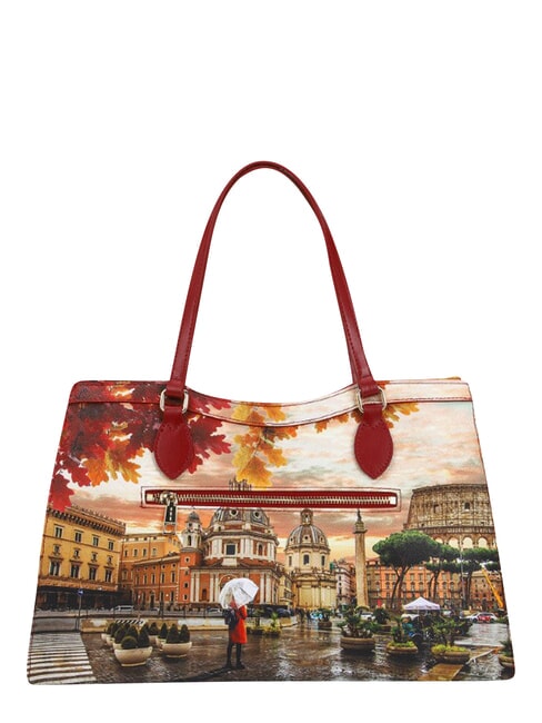 YESBAG Torba na ramię Rzym pada deszcz - Torby damskie