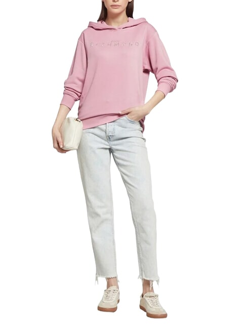 SEHUANE Bluza z kapturem r&oacute;żowa orchidea - Bluzy damskie