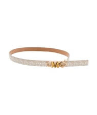 MICHAEL KORS MK BELT Pasek wanilia - Paski - 4
