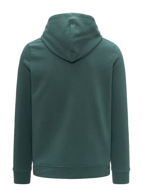 LOGO Bluza z kapturem zielony jaspis - Bluzy męskie