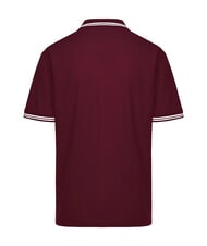 KAPPA LOGO Koszulka polo z kr&oacute;tkim rękawem czerwona dalia - Polo męskie - 3