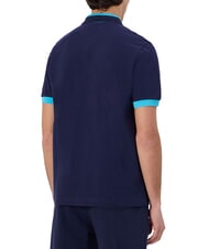 KAPPA LOGO Koszulka polo z kr&oacute;tkim rękawem niebieski morski - neon b - Polo męskie - 4
