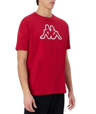 KAPPA LOGO Koszulka z kr&oacute;tkim rękawem czerwona papryczka chili - Koszulki męskie - 2