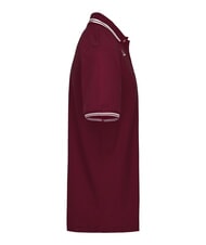 KAPPA LOGO Koszulka polo z kr&oacute;tkim rękawem czerwona dalia - Polo męskie - 2