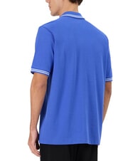 KAPPA LOGO Koszulka polo z kr&oacute;tkim rękawem kr&oacute;lewski błękit - biel - Polo męskie - 4