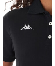 KAPPA LOGO Koszulka polo z kr&oacute;tkim rękawem czarny - Polo damskie - 3