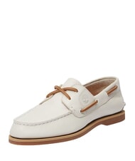 TIMBERLAND CLASSIC BOAT  Sk&oacute;rzane buty żeglarskie jasny beż - Buty damskie - 5