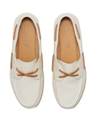 TIMBERLAND CLASSIC BOAT  Sk&oacute;rzane buty żeglarskie jasny beż - Buty damskie - 2