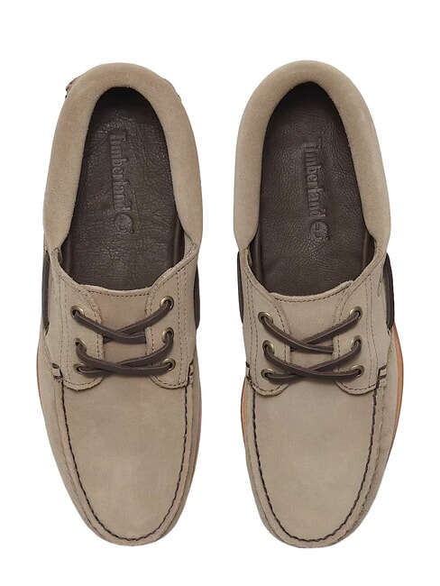 AUTHENTIC  Sk&oacute;rzane buty żeglarskie kolor ciemnoszary - Buty męskie