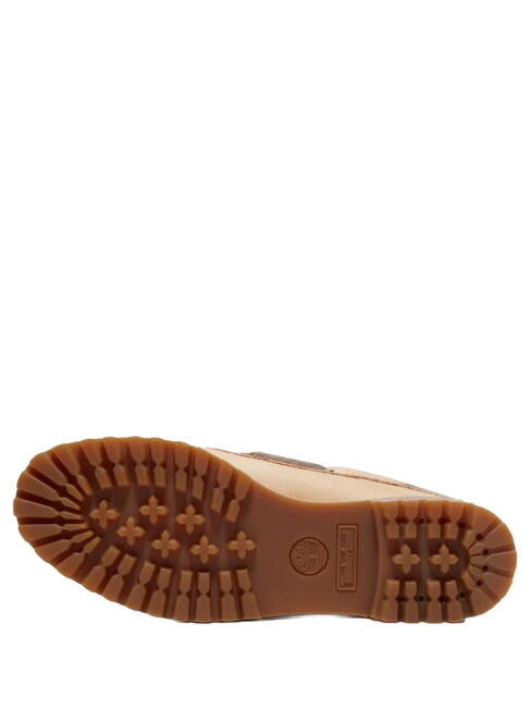 AUTHENTIC Buty ze sk&oacute;ry zamszowej średni beż - Buty damskie