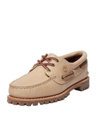 TIMBERLAND AUTHENTIC Buty ze sk&oacute;ry zamszowej średni beż - Buty damskie - 6