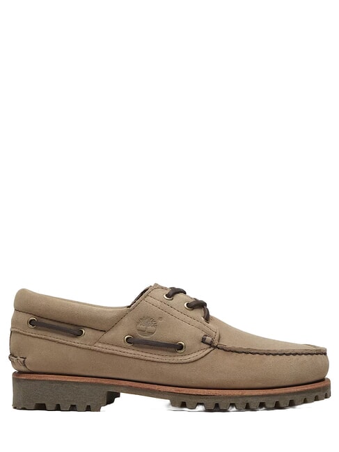 AUTHENTIC  Sk&oacute;rzane buty żeglarskie kolor ciemnoszary - Buty męskie